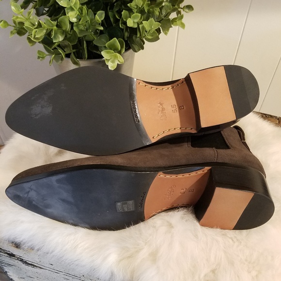 COACH SUFFOLK BOOTIE NEW NWOT - Picture 4 of 8